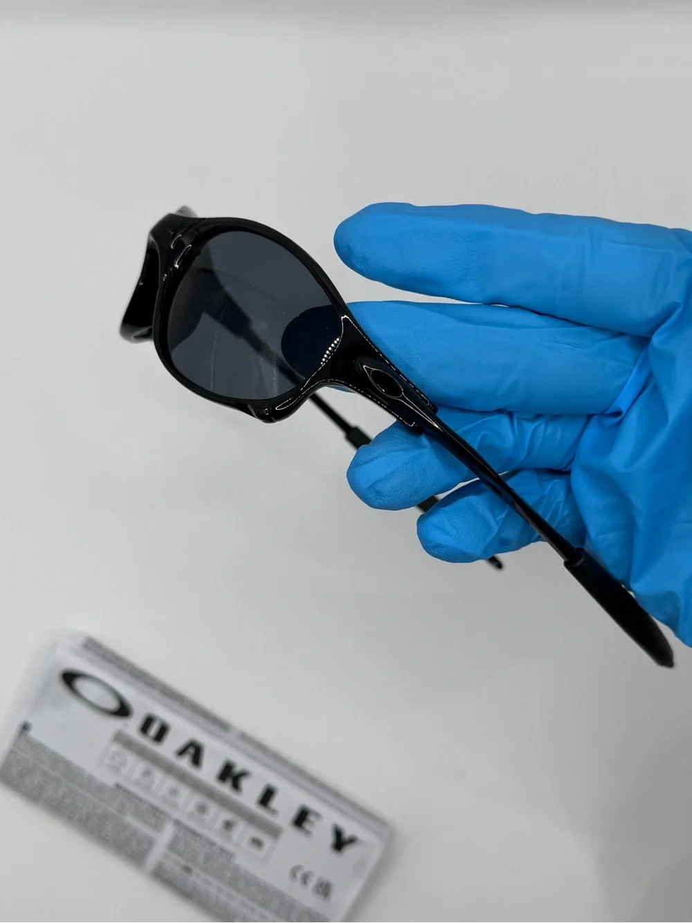 Oakley Juliet’s x metal glossy metal frame with black iridium lenses old school